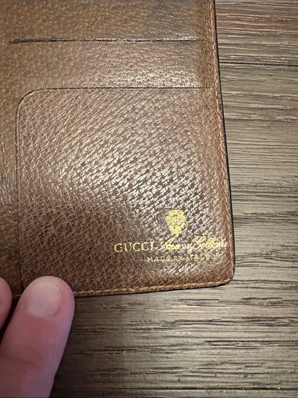 Gucci Beige & Brown Monogram Long Wallet - Picture 6 of 9